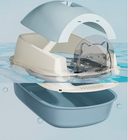 Arenero cerrado 2 en 1 modelo MT87 (Dos colores disponibles)