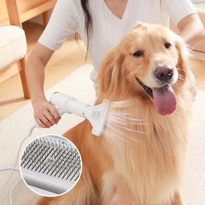 Cepillo secador eléctrico de pelo 2 en 1 para mascotas