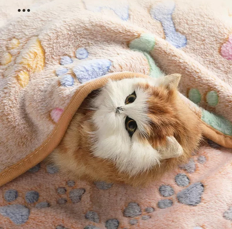 Toalla suave para baño de gatos y perros