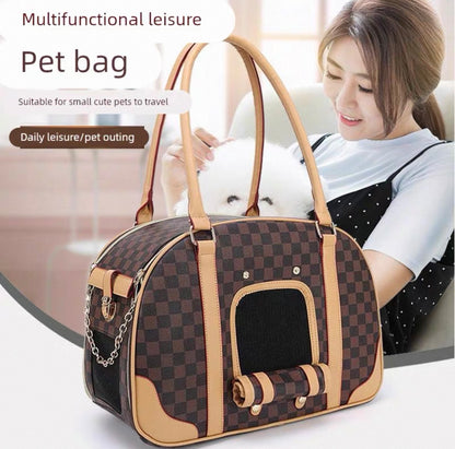 Bolso transportador elegante para mascotas pequeñas