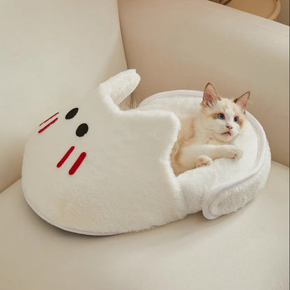 Cama estilo zapato para mascotas (L: 60x36x26cm)