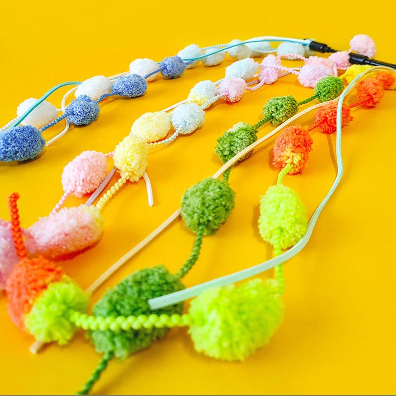 Cañita para gatos de peluche