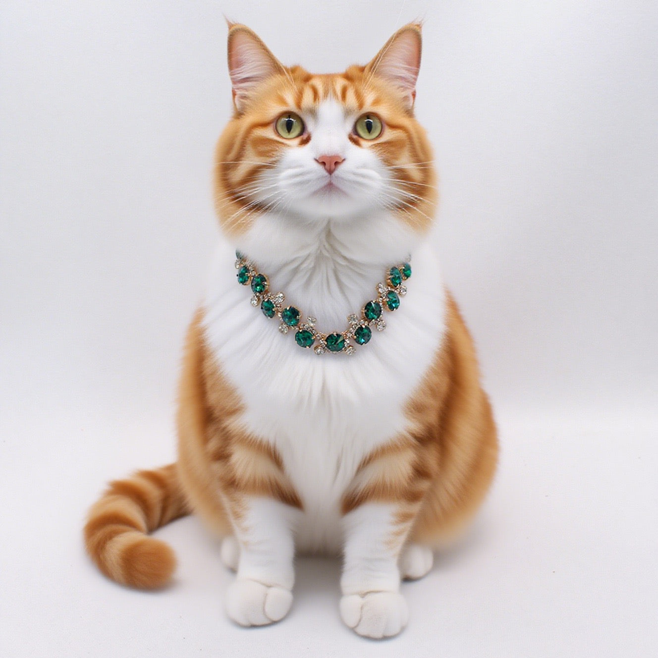 Collar brillante elegante para mascotas
