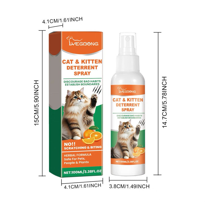 Spray anti arañazos para gatos 100ml