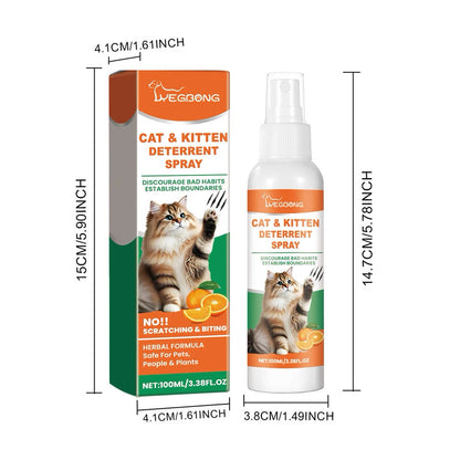 Spray anti arañazos para gatos 100ml