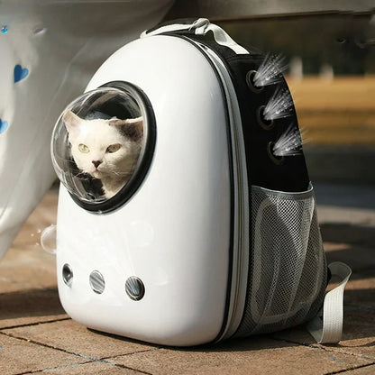 Mochila estilo capsula para mascotas hasta 8KG