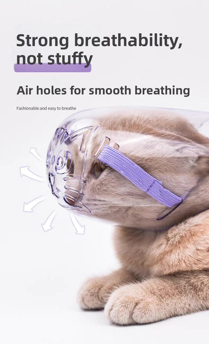 Bozal para gatos de plástico