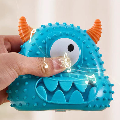 Juguete para perros de goma, limpieza dental