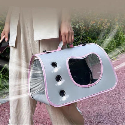 Bolso de hombro transportador diseño de gatito