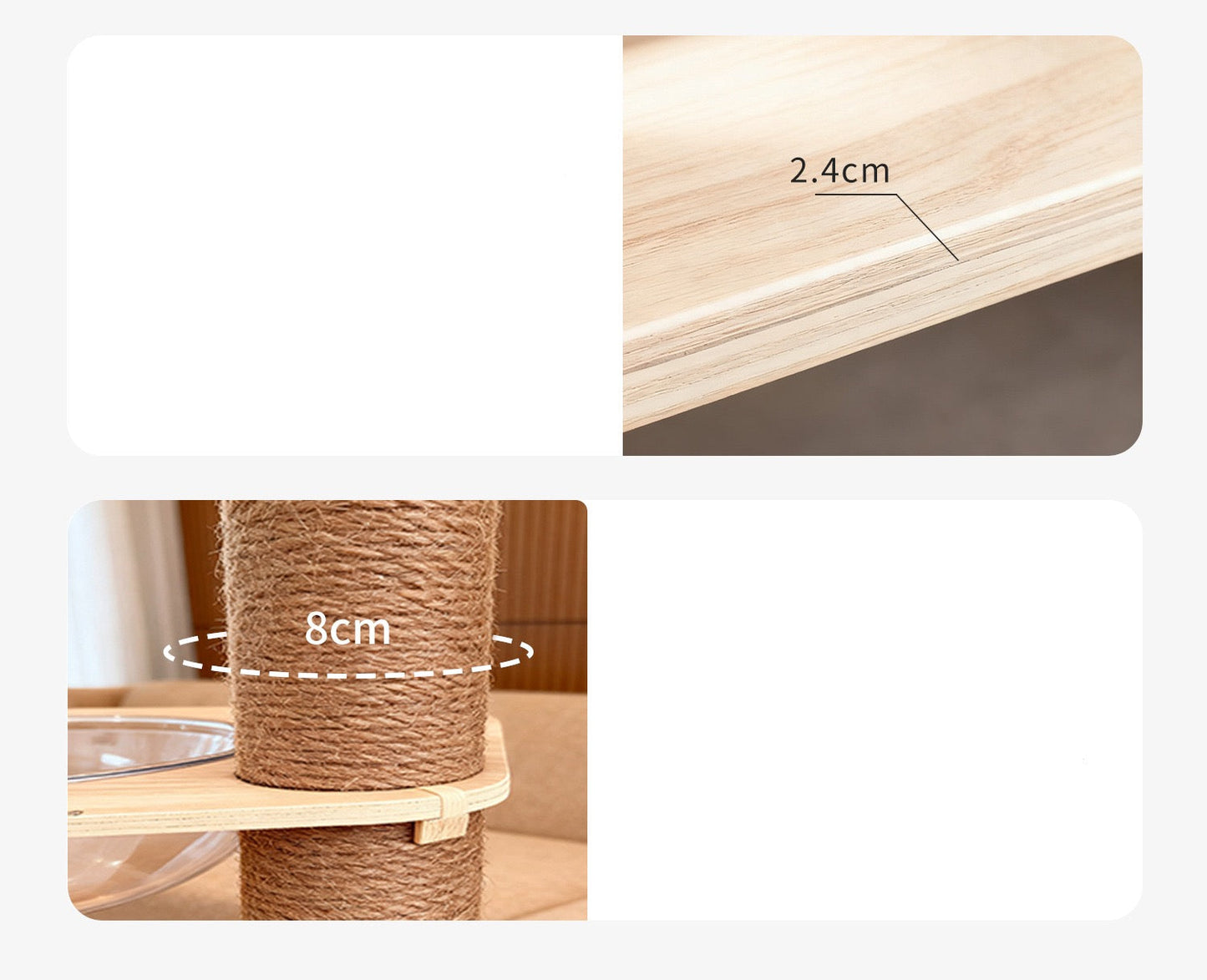 Torre para gatos (MODELO D1)