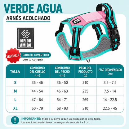 Pechera con correa modelo 430 para perros grandes