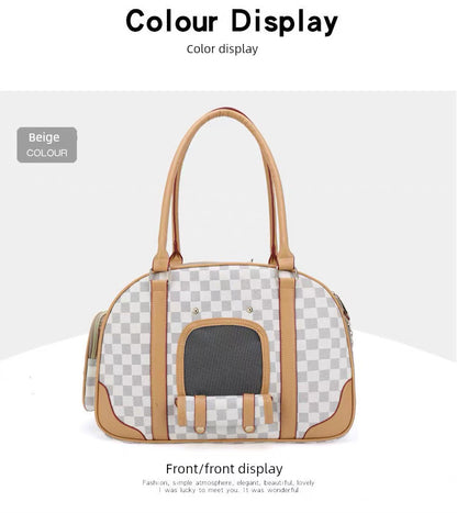 Bolso transportador elegante para mascotas pequeñas