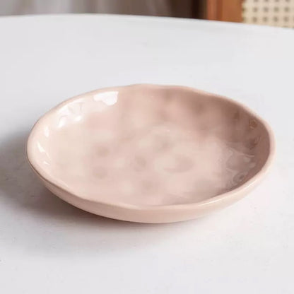 Plato de cerámica plano para mascotas #11 (15cm diámetro)