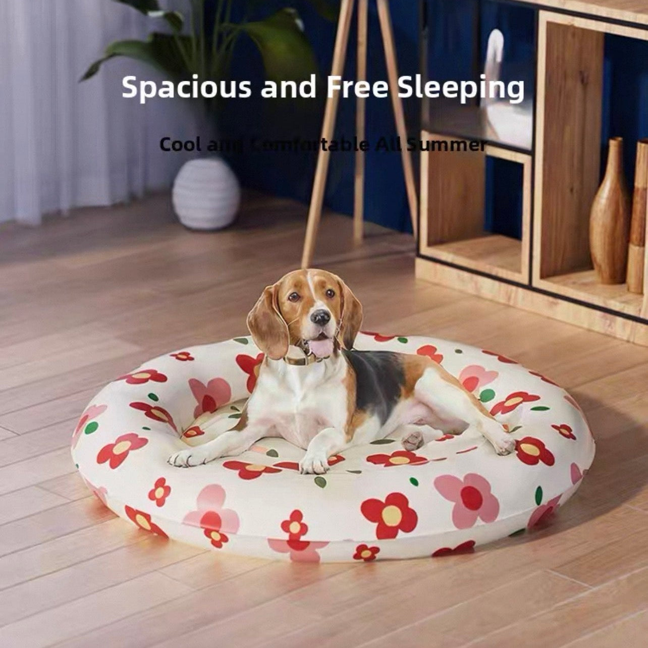 Cama redonda fresca para perros y gatos (54cm)