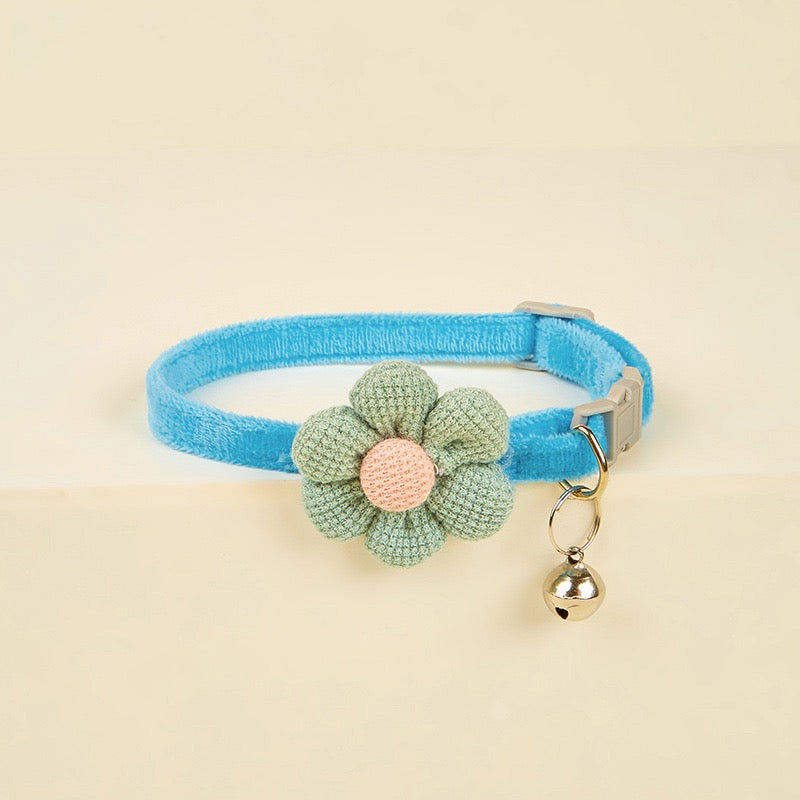 Collar para gatos de flor #1