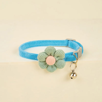 Collar para gatos de flor #1