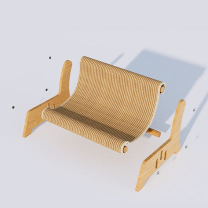 Silla de sisal para gatos  (62×45×35 cm)