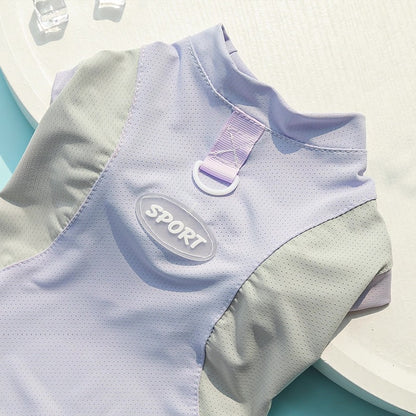 Camisa fresca para mascotas pequeñas, medianas y grandes