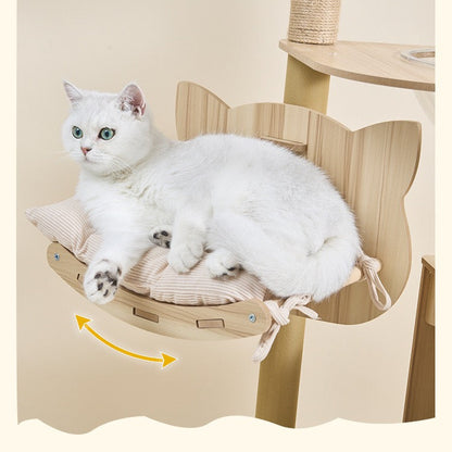 Torre para gatos de madera modelo Y36 (150cm altura)