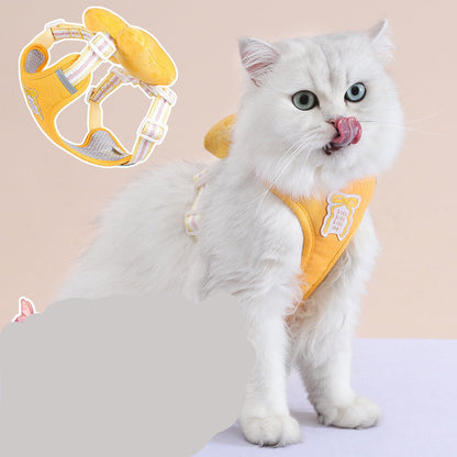 Pechera de lazo con correa para mascotas HAR05