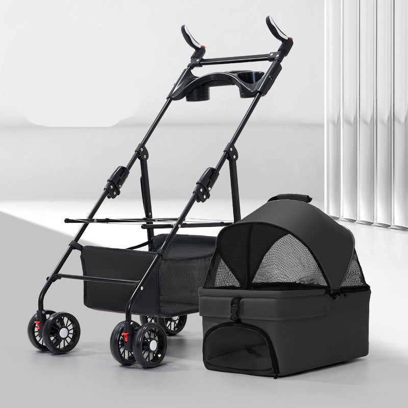 Coche desmontable para mascotas modelo 005