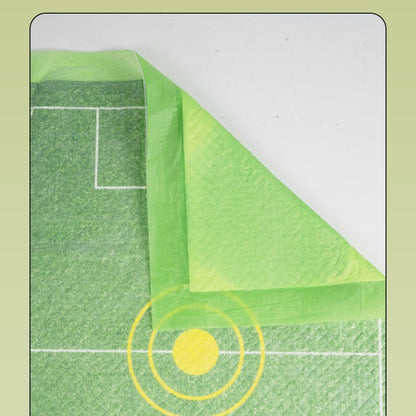 Pads verde para perros modelo chancha de futbol (Dos tamaños)
