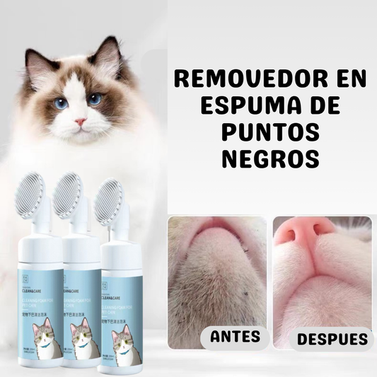 Limpiador espumoso para acné felino 200ml