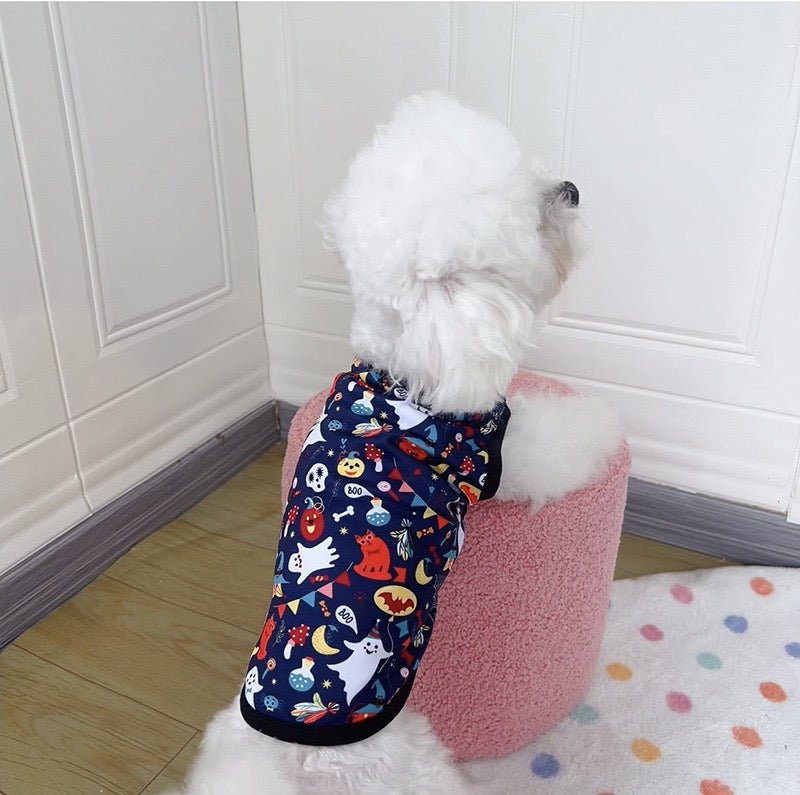 Camiseta de halloween para mascotas