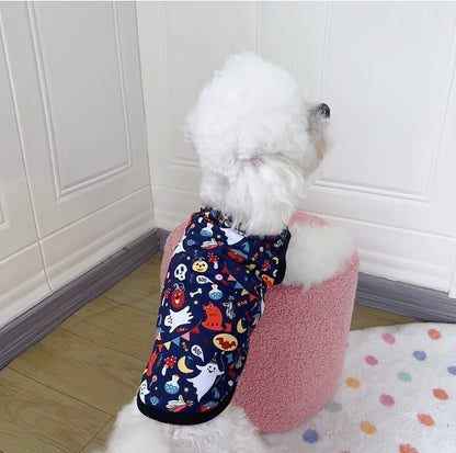 Camiseta de halloween para mascotas