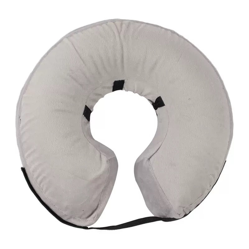 Collar inflable isabelino para mascotas grandes
