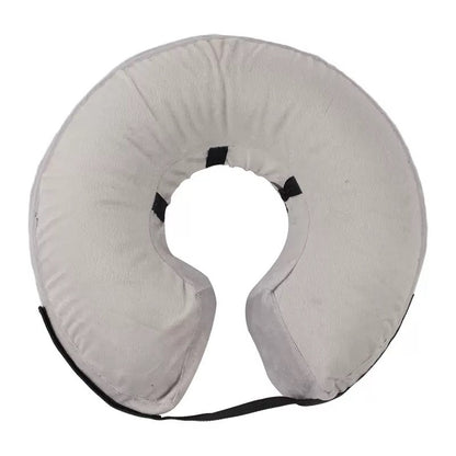 Collar inflable isabelino para mascotas grandes