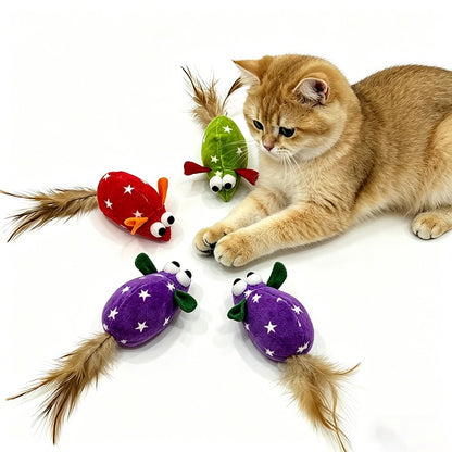 Juguete de gato ratón para gatos