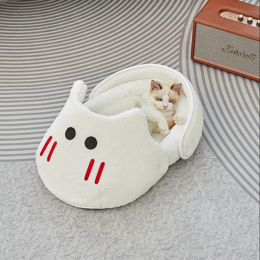 Cama estilo zapato para mascotas (L: 60x36x26cm)