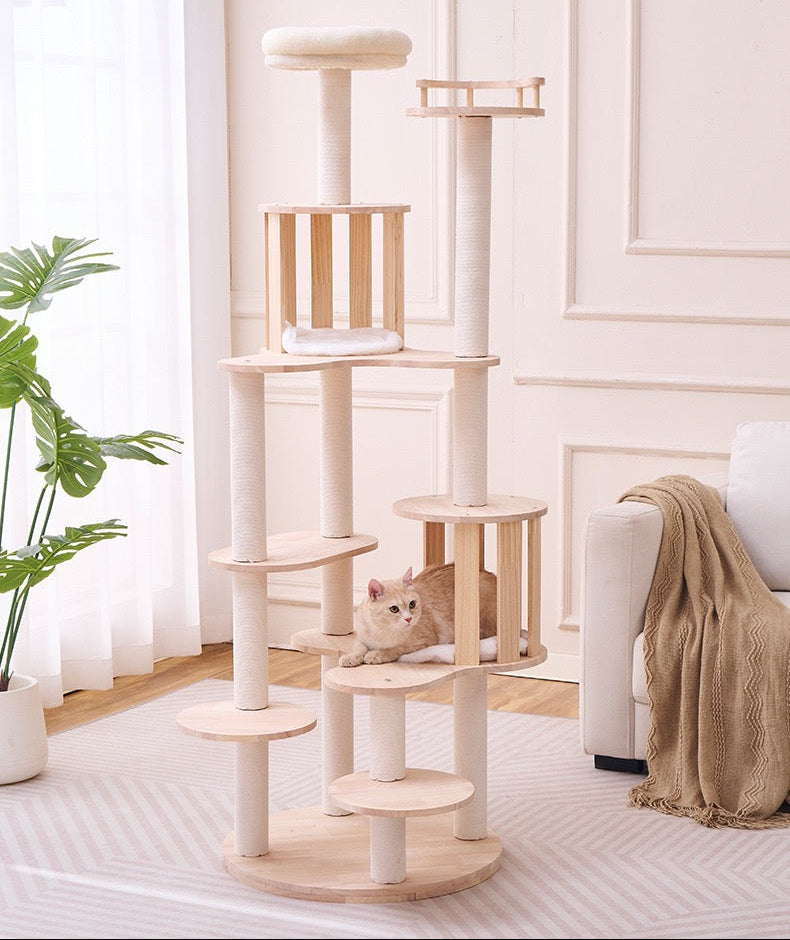 Torre de gatos 178cm de alto (Modelo 2202)