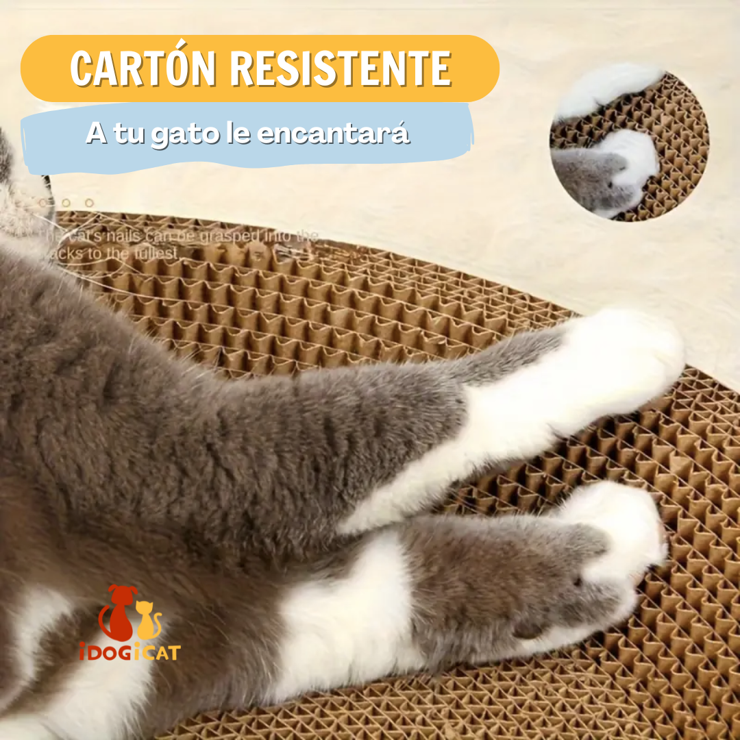 Rascador de cartón corrugado R321 para gatos