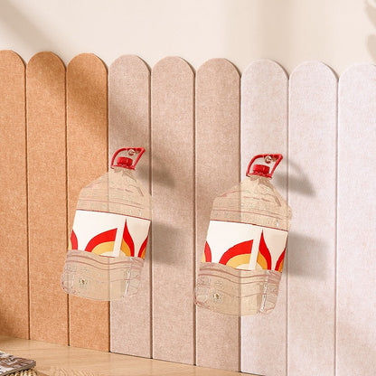 Tapete adhesivo para pared con diseño de cerca