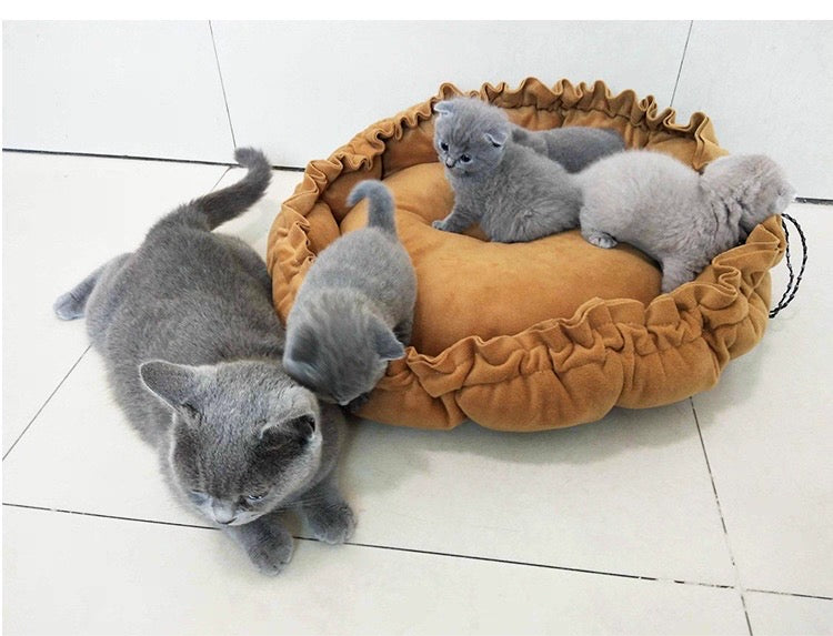 Cama nido para mascotas ajustable (Dos tamaños)