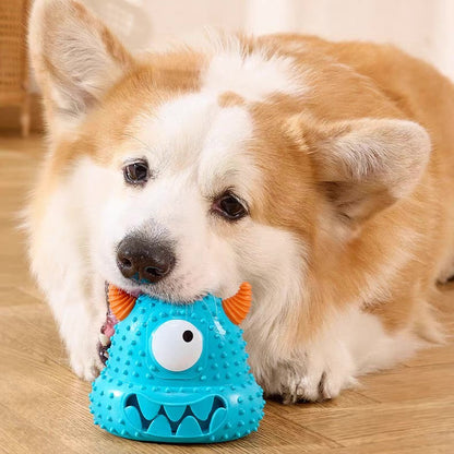 Juguete para perros de goma, limpieza dental