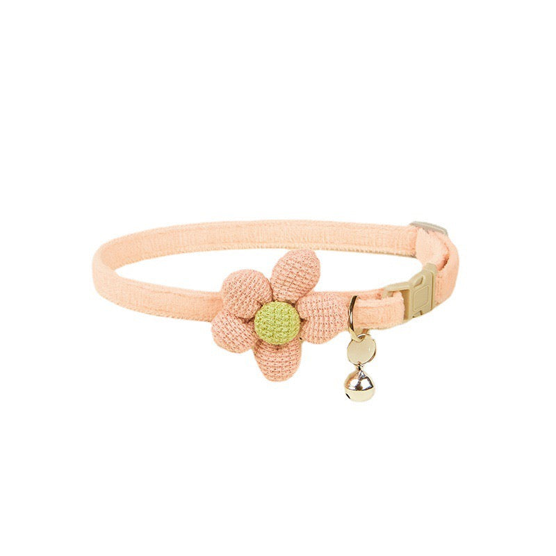 Collar para gatos de flor #1