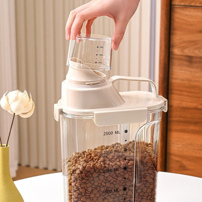 Contenedor de alimento hermético transparente (2L y 3L)