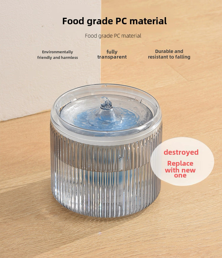 Fuente eléctrica para mascotas 2.6 litros Modelo WF090