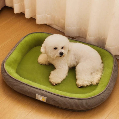 Cama para mascotas con tela suave y fácil de transportar 75*55cm