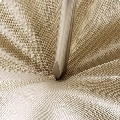 Cama elevada con base roja