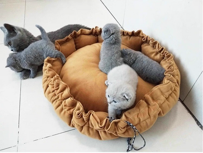 Cama nido para mascotas ajustable (Dos tamaños)