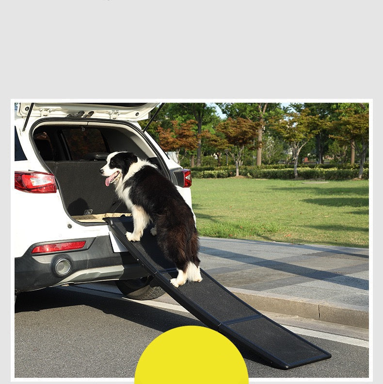 Rampa plegable de auto para perros