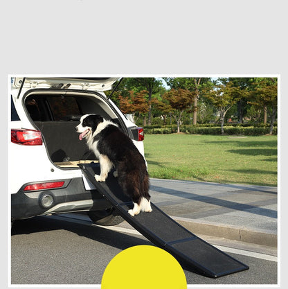 Rampa plegable de auto para perros