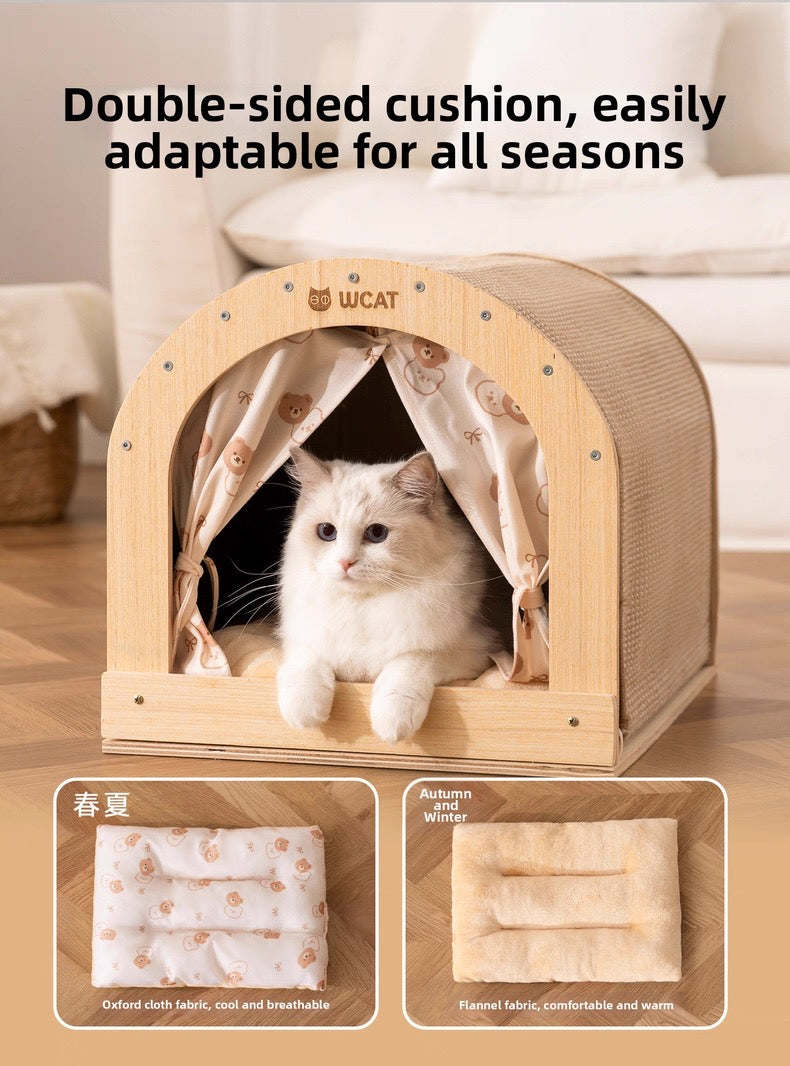 Casita de sisal para gatos 47*39*35cm