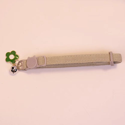 Collar para gatos con dije de flor