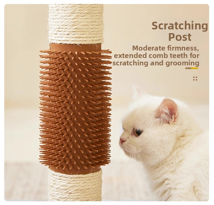Rascador poste de cuerda para gatos 80cm (MS05)