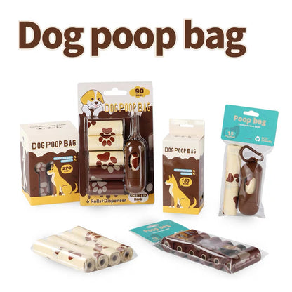 Bolsas biodegradable aroma a leche para desecho